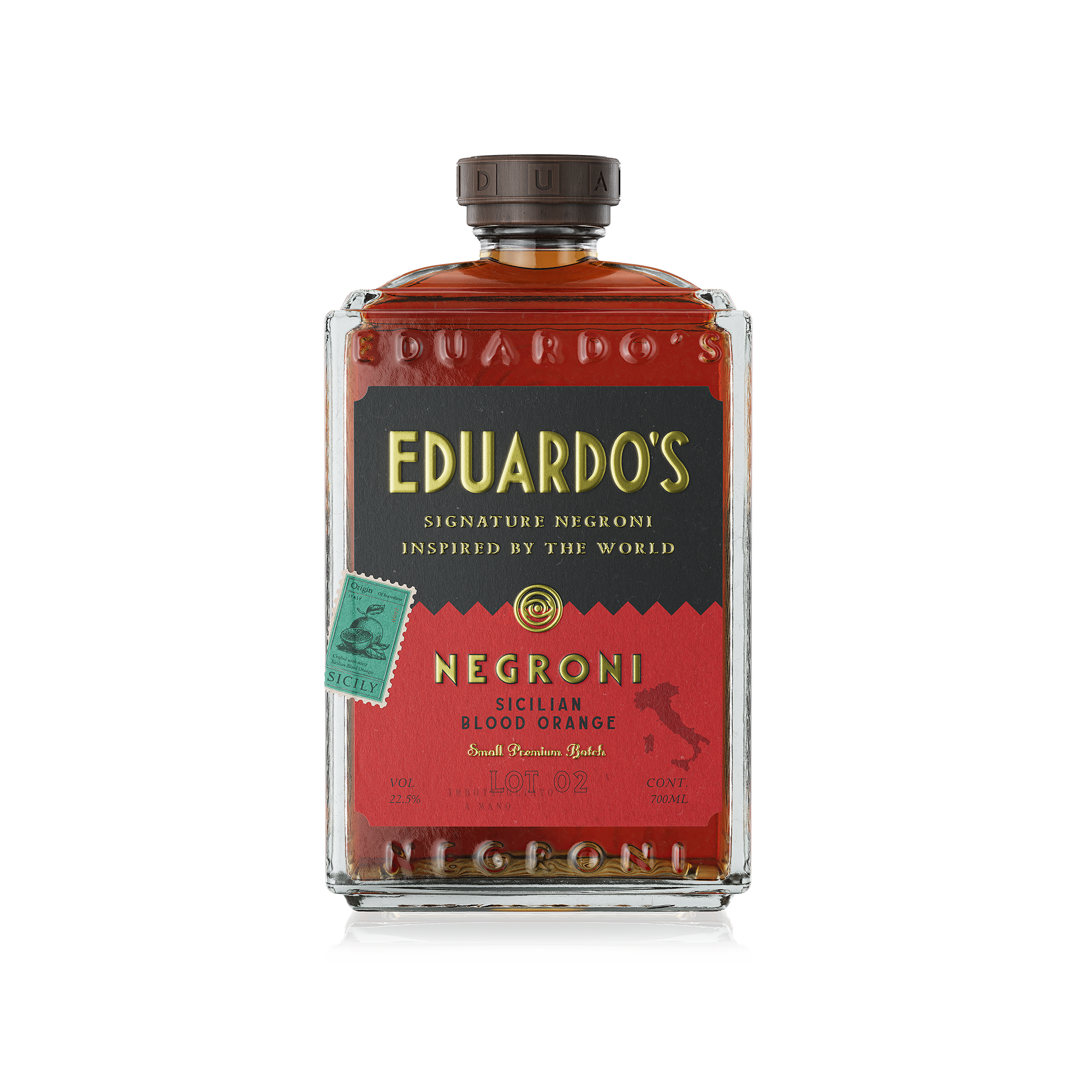 Sicilian Negroni | Blood orange infused | Eduardo's Negroni Sicilian Negroni | Blood orange infused | Eduardo's Negroni